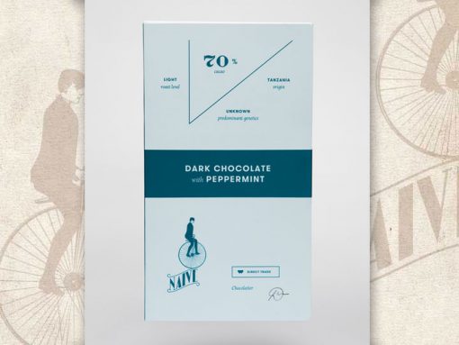 Dark Chocolate with peppermint, Naive Chocolate