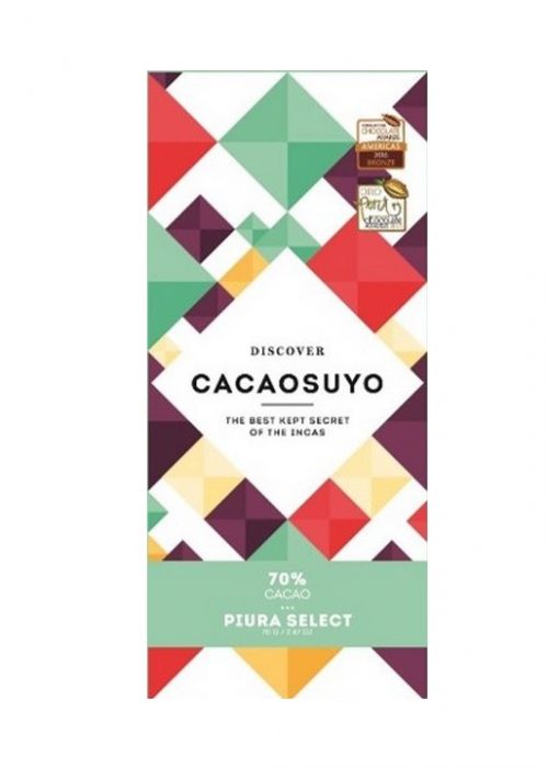 Chocolat Noir Cacaosuyo – Piura Select 70% de Cacao