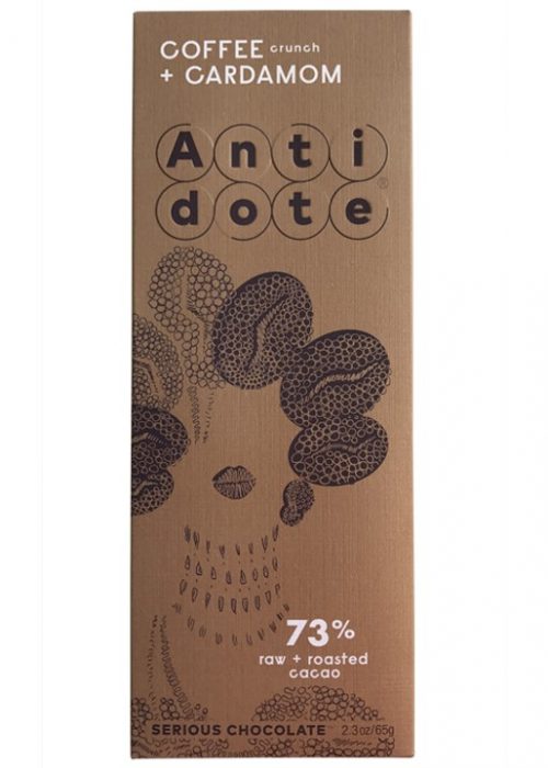 Chocolat Noir Antidote Kakia – Café Cardamome 73%