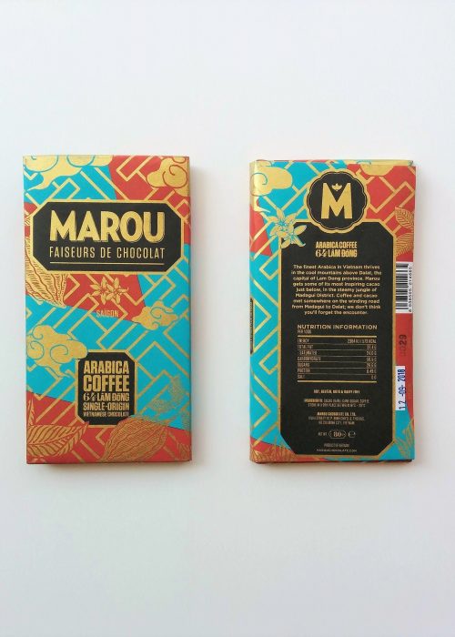 Chocolat Noir Marou – Café Arabica Lam Dong 64%